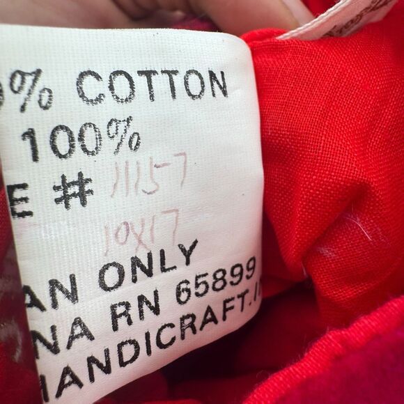 Needlepoint Stocking Christmas Angel Horn Gold Blue Red Imperial Elegance MEGAN - Picture 9 of 10